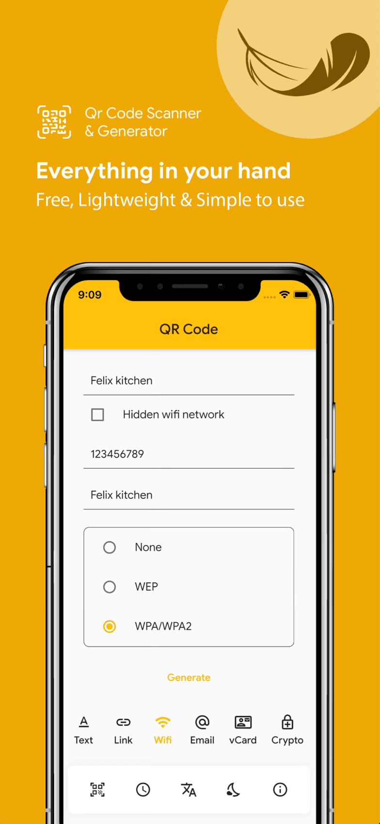 QR Code Scanner & Generator