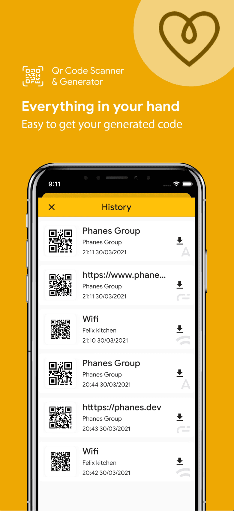 QR Code Scanner & Generator